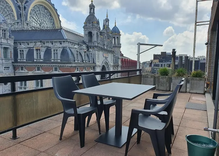 City Penthouse, Rooftop Terrace, Free Netflix, Wifi And Airco Antwerp
